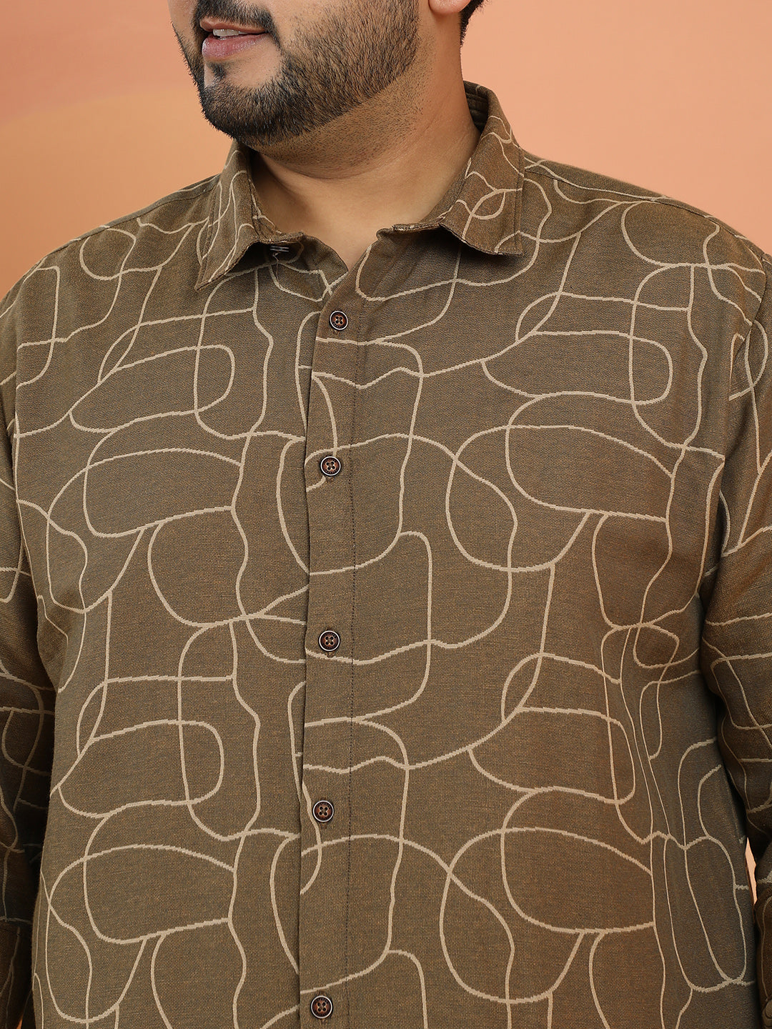 Abstract-Veined Shirt