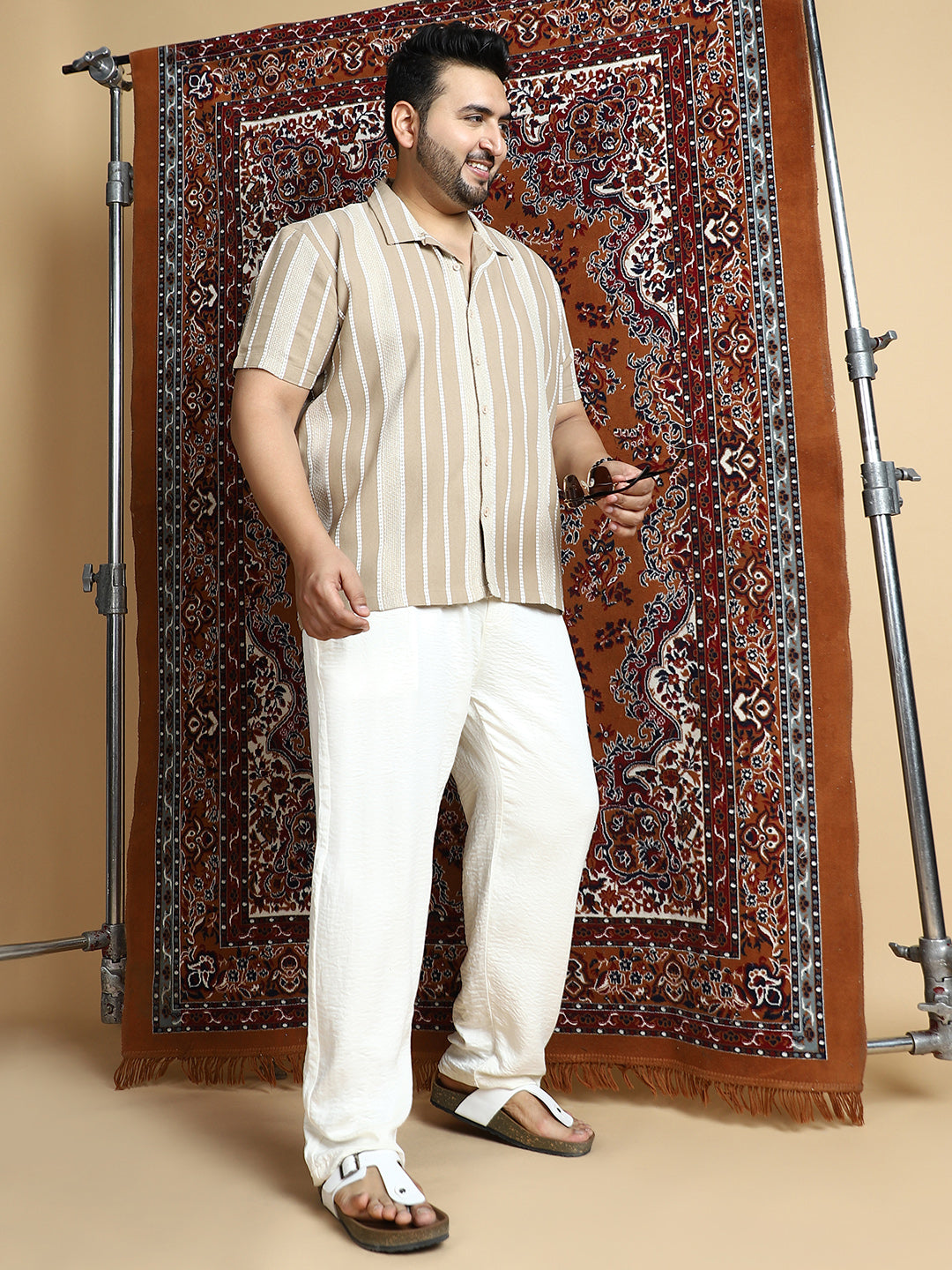 Tactile-Lined Cuban Shirt