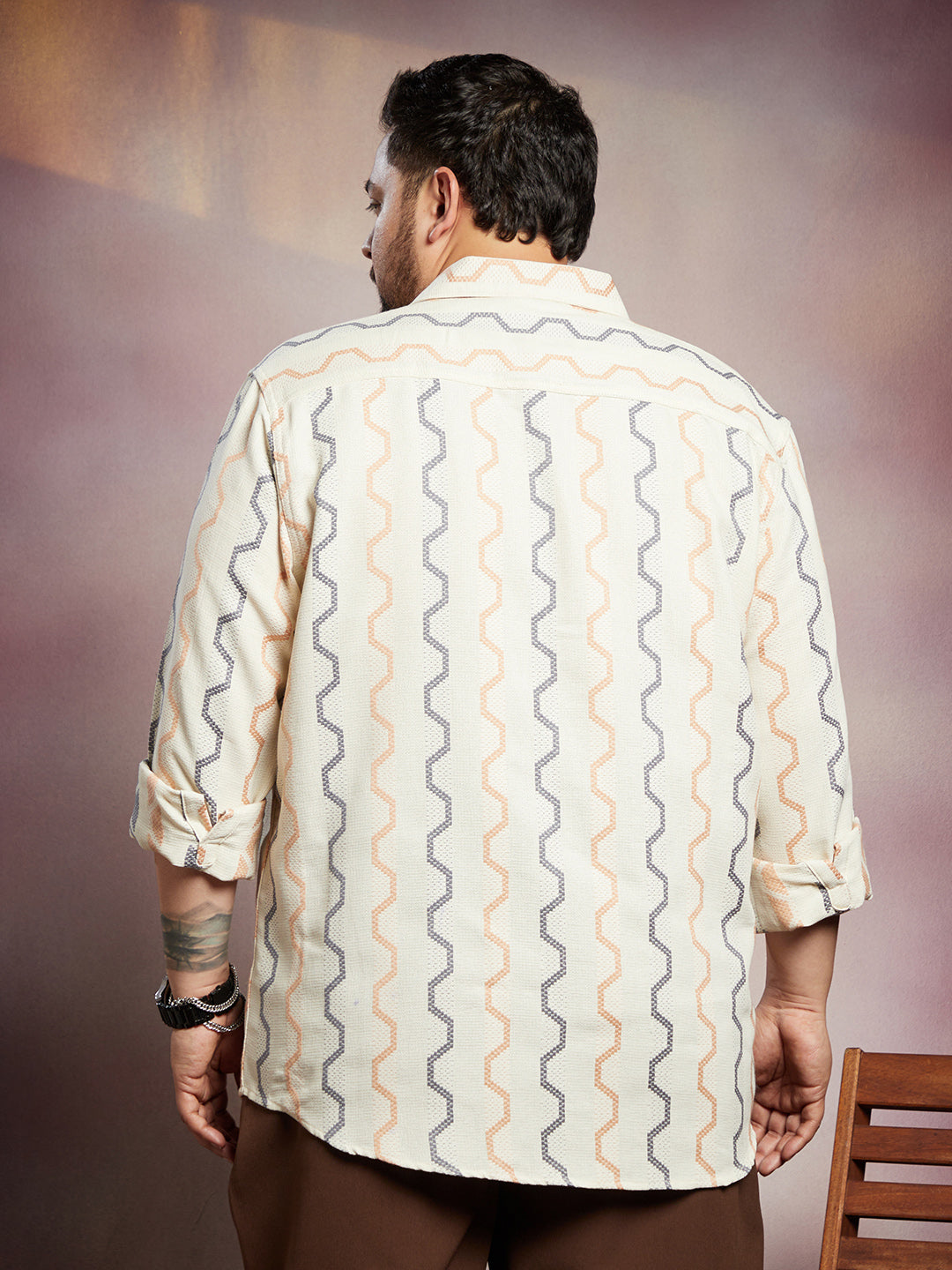 Zigzag-Weave Shirt