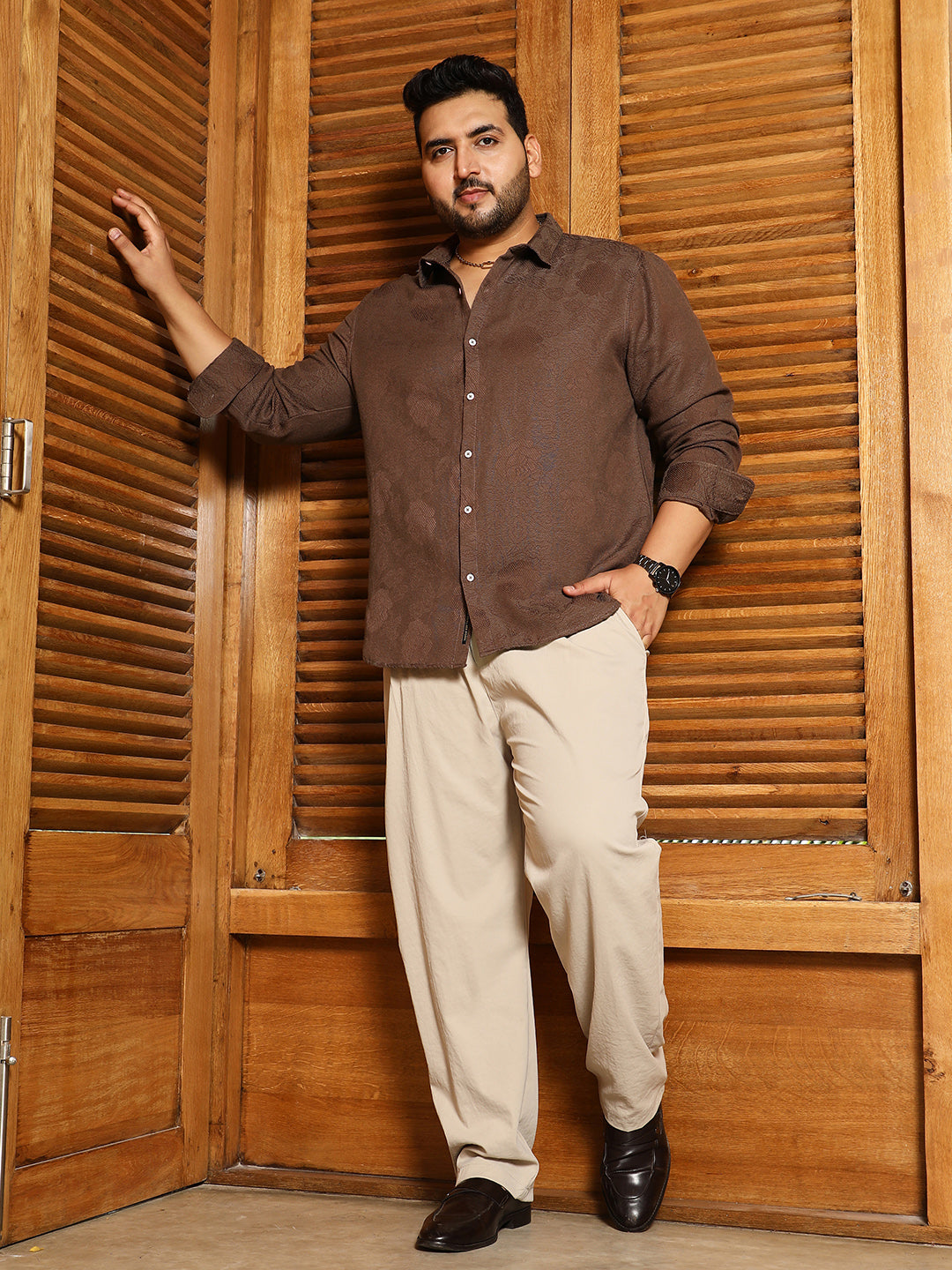 Rosa-Jacquard Shirt