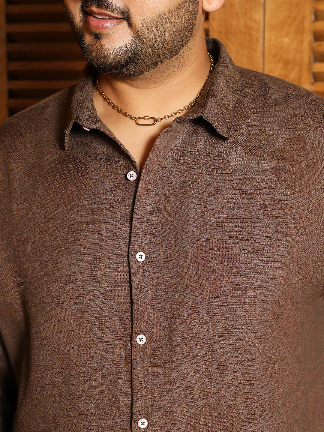 Rosa-Jacquard Shirt