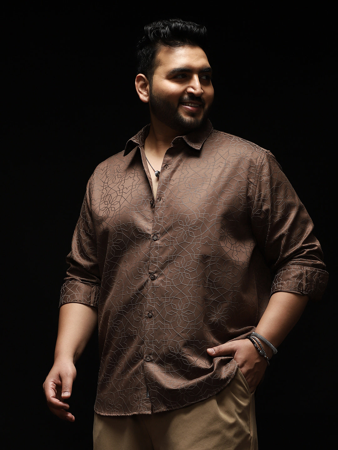 Celestrial Jacquard Shirt