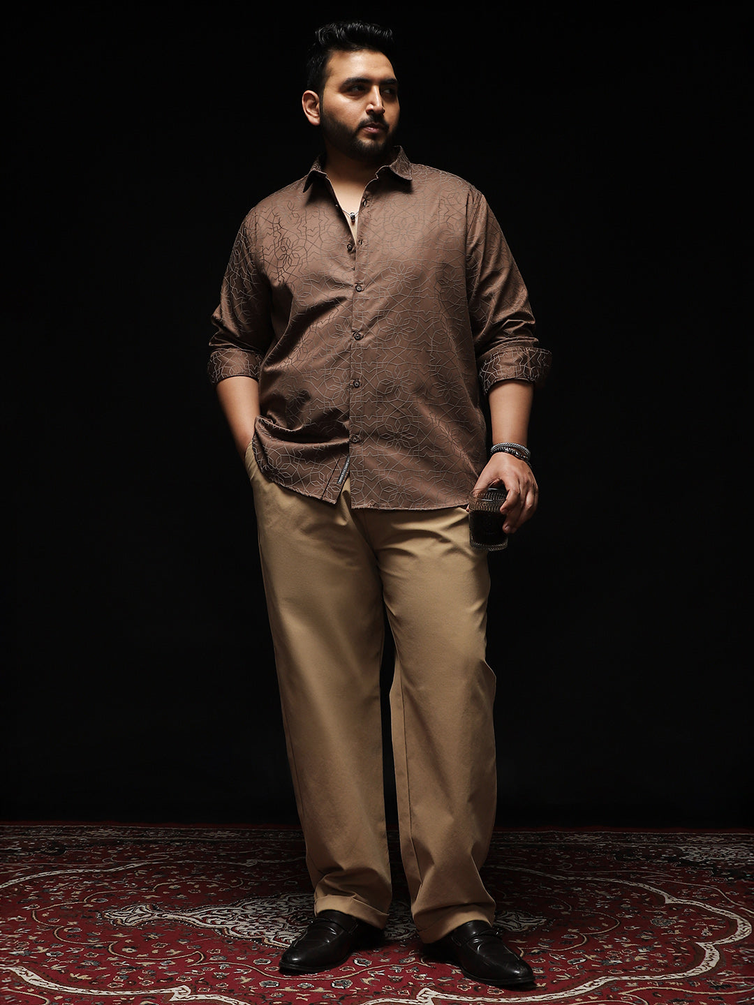 Celestrial Jacquard Shirt