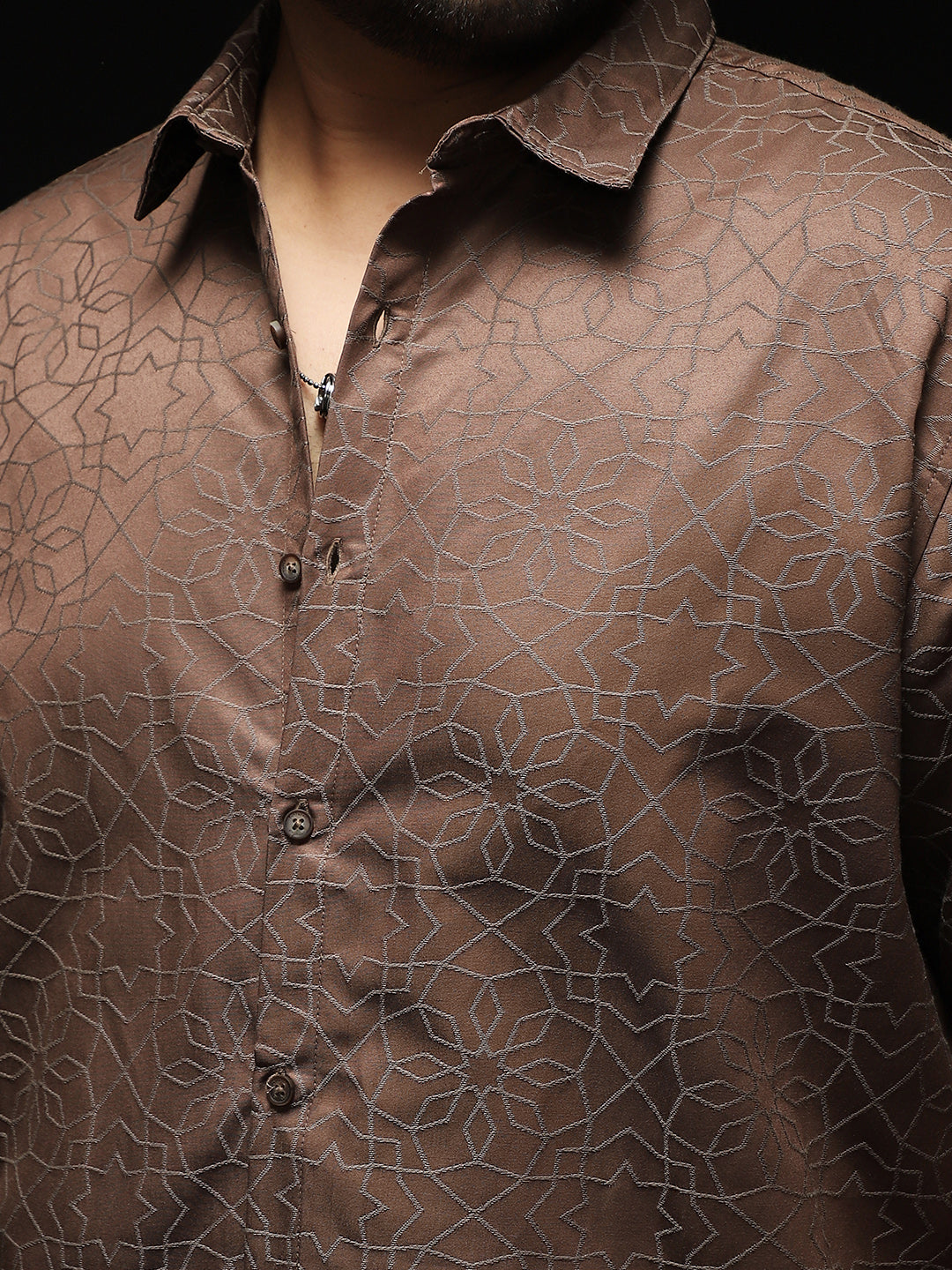 Celestrial Jacquard Shirt