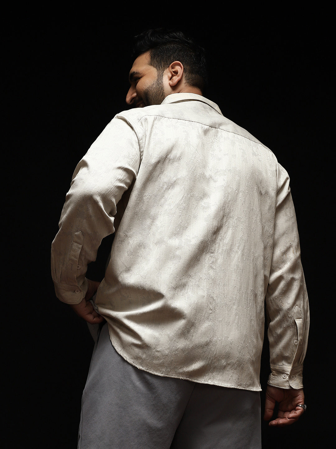 Splash-Jacquard Shirt