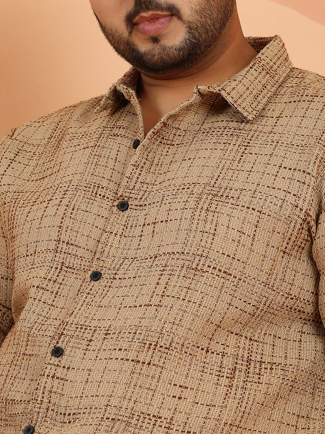 Contrast Interweave Shirt
