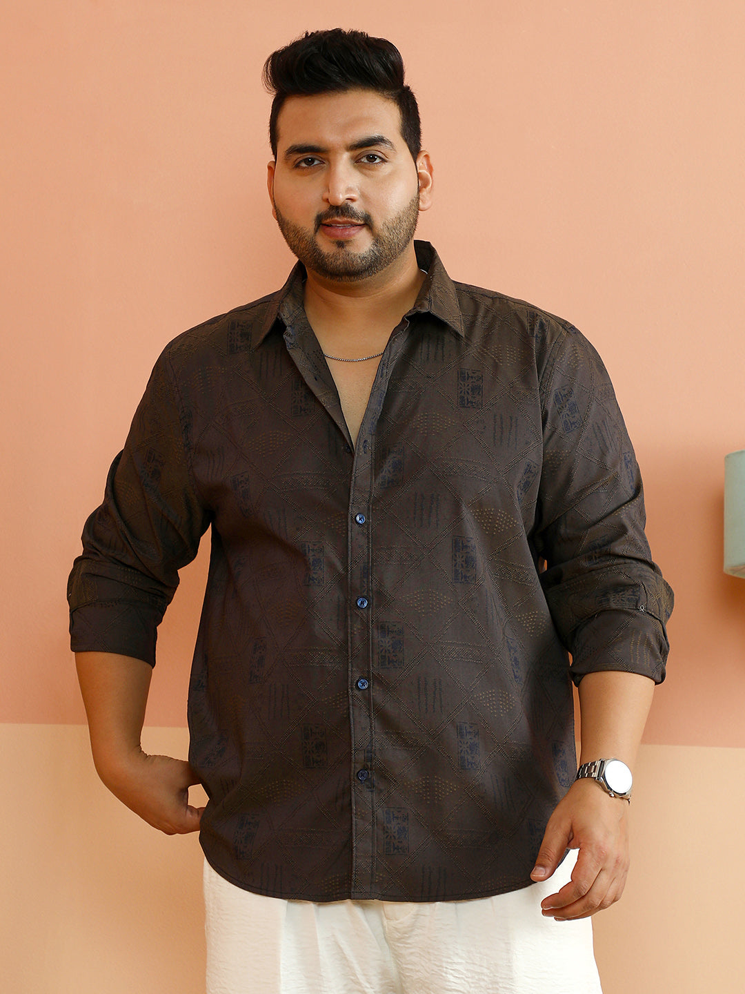 Indie-Folk Print Shirt