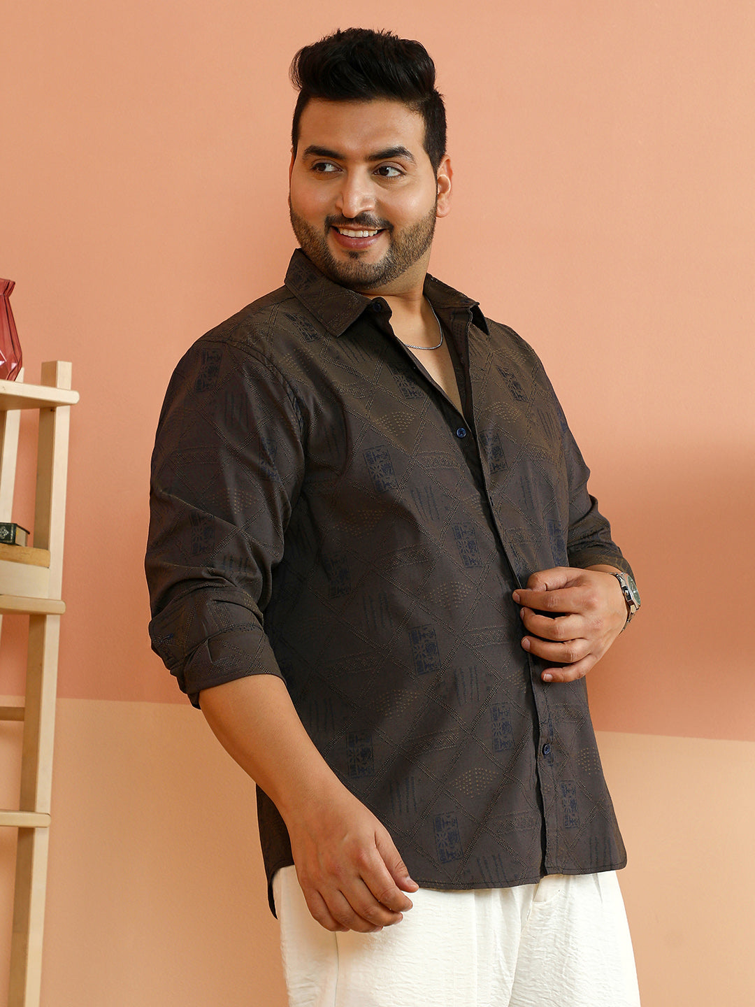 Indie-Folk Print Shirt