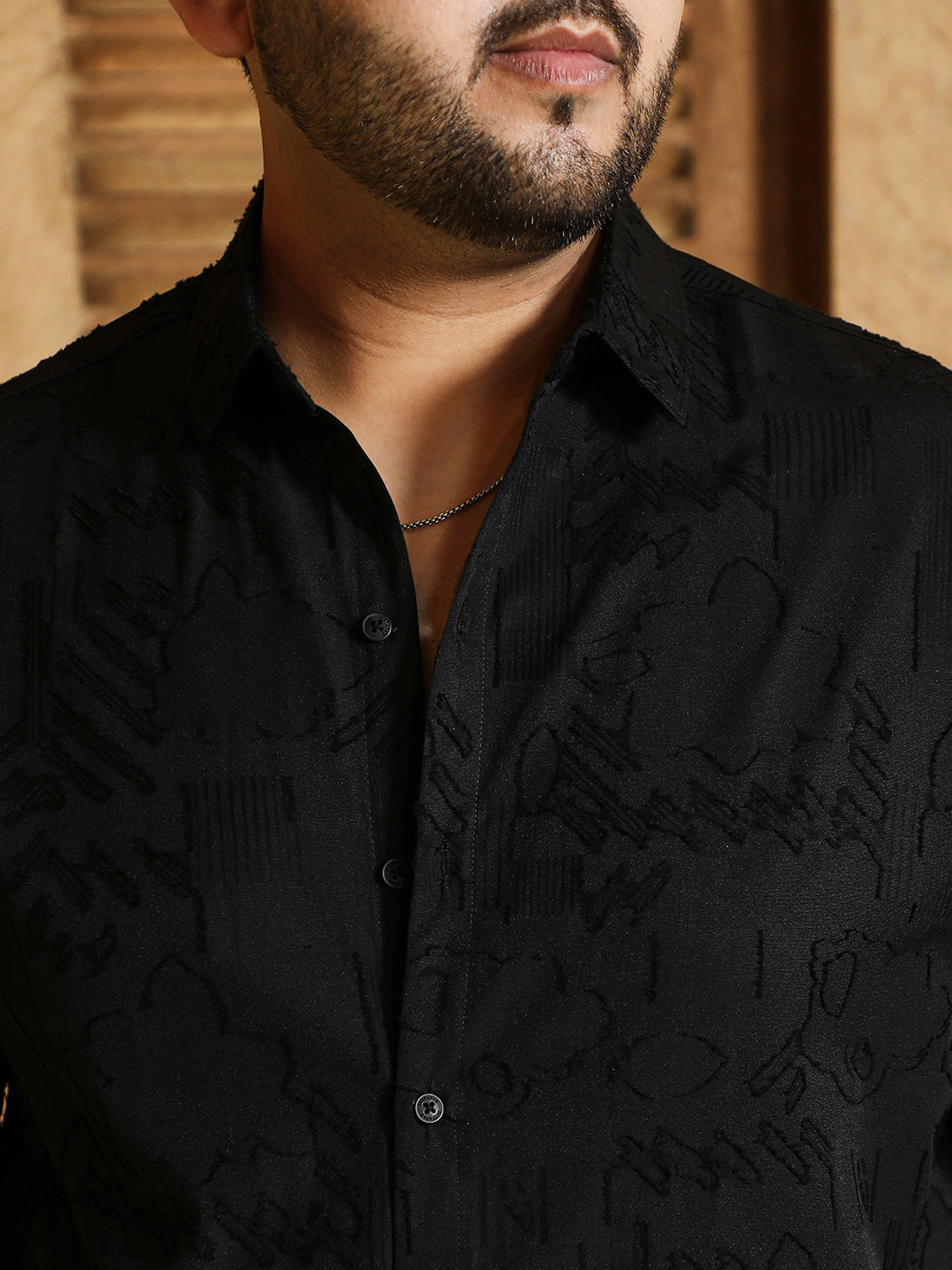 Aztec-Weave Shirt