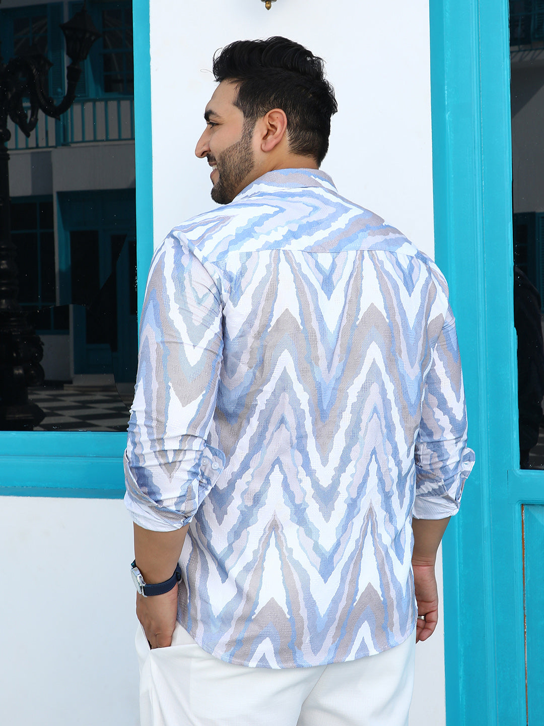 Chevron-Dye Shirt
