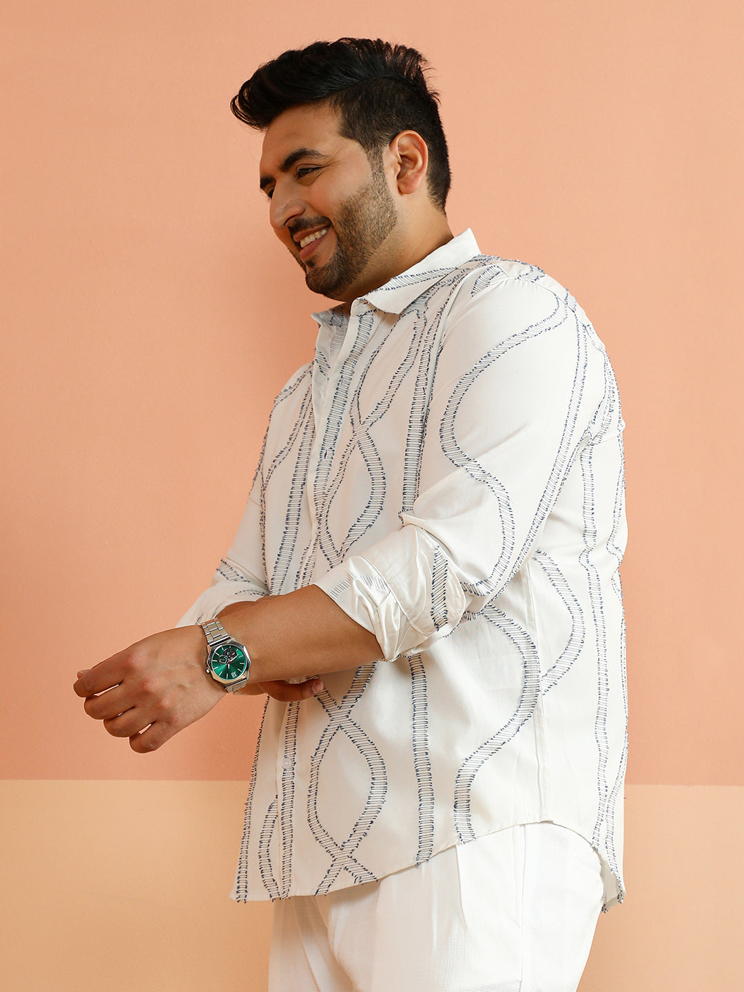 Spiral-Weave Shirt