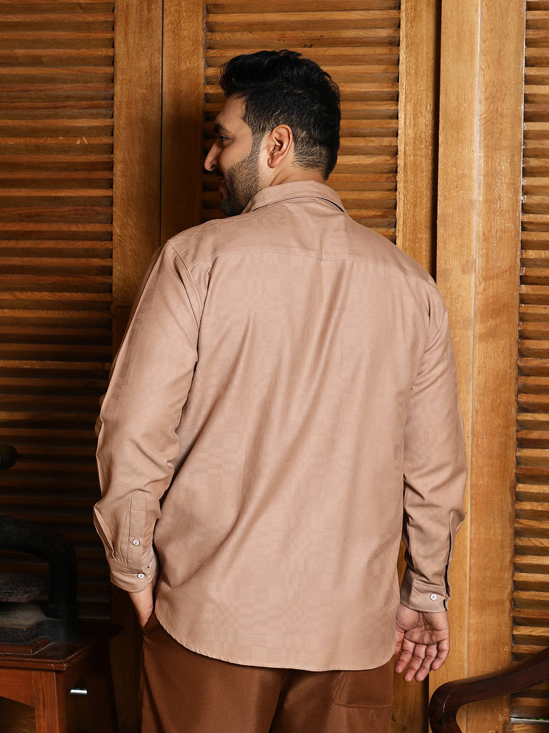 Duo-Cubic Imprint Shirt