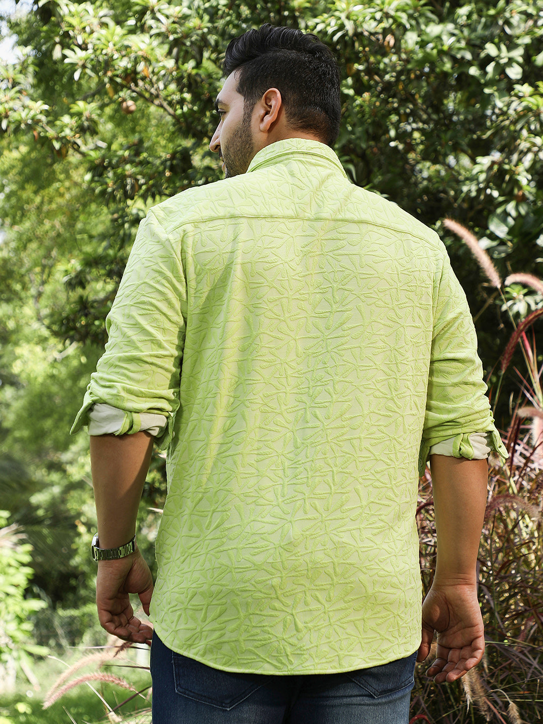 Splatter-Flora Tactile Shirt