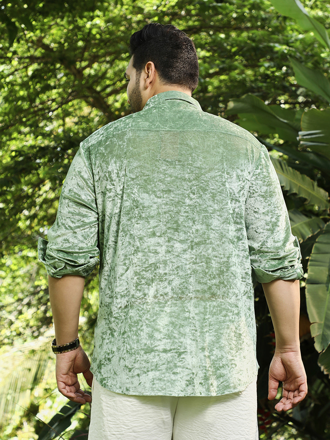 Solid Velvet Shirt