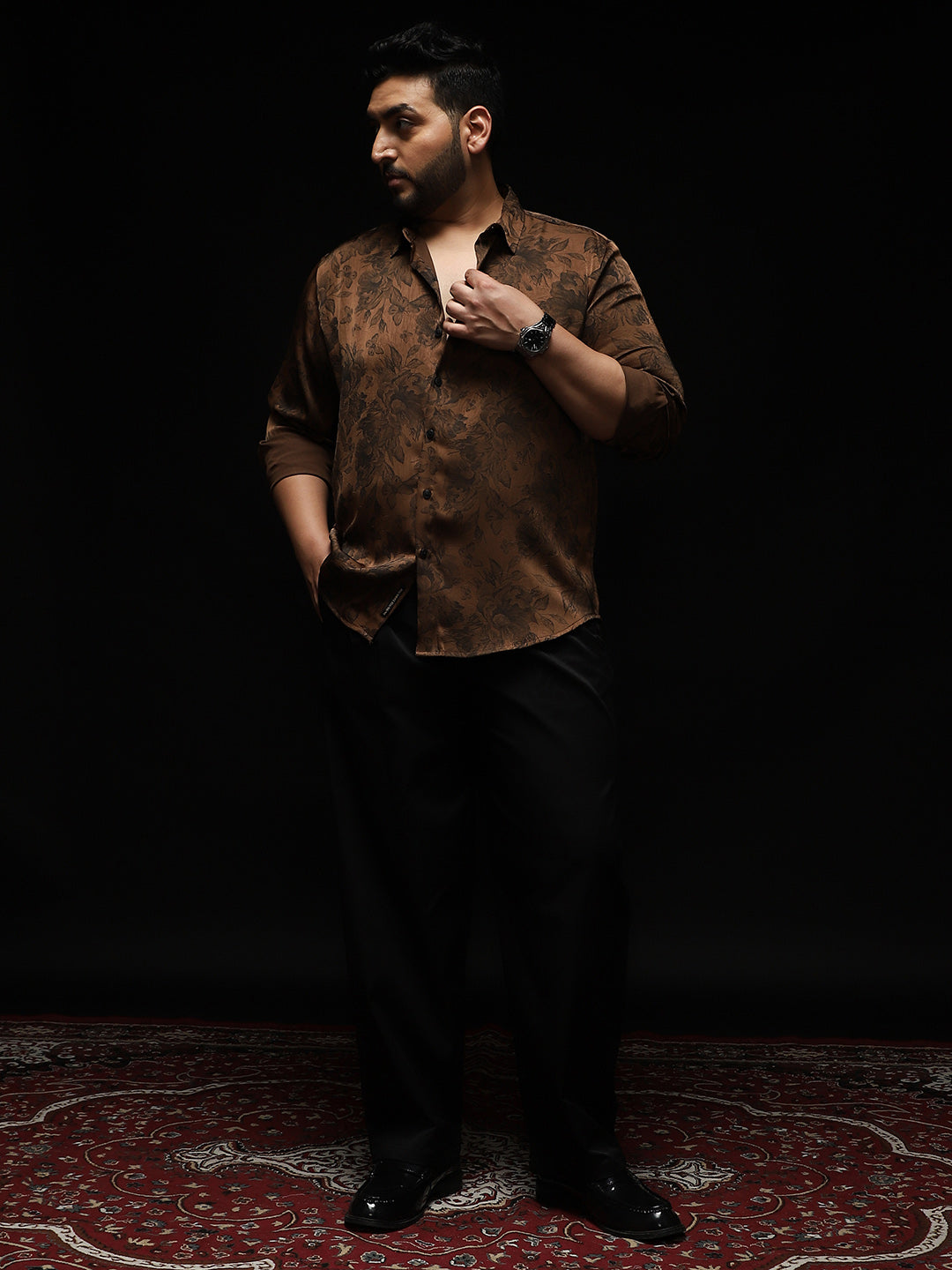 Papillon-Garden Imprint Shirt