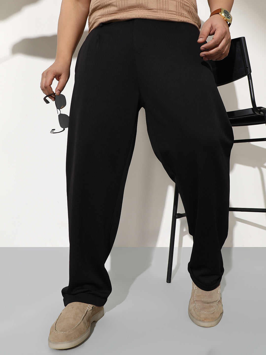 Pleated-Tailored Trousers
