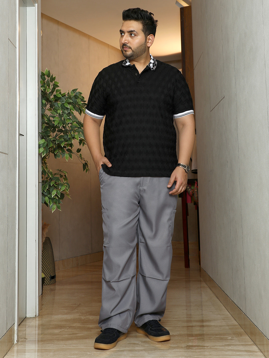 Twill-Utility Parachute Trousers