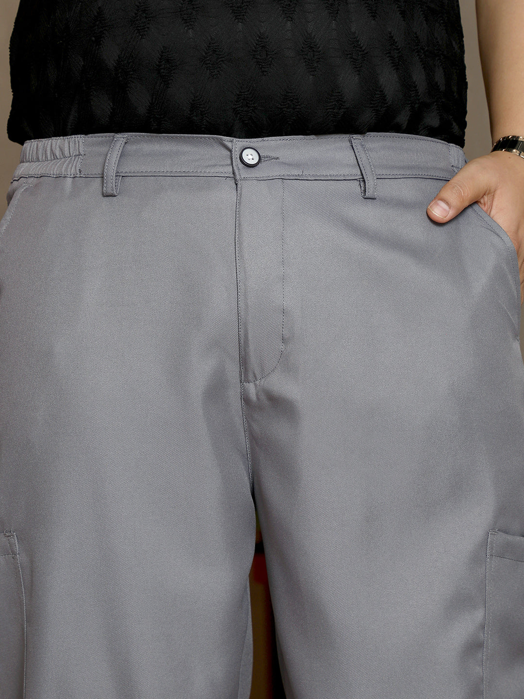 Twill-Utility Parachute Trousers