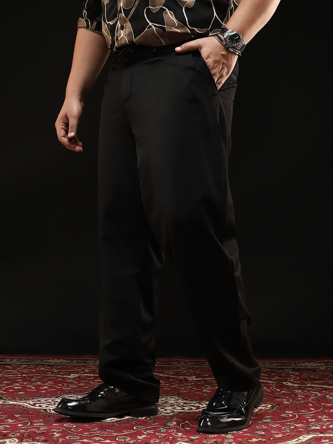 Panelled Chino Trousers
