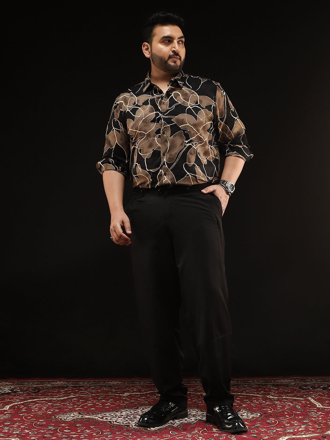 Panelled Chino Trousers