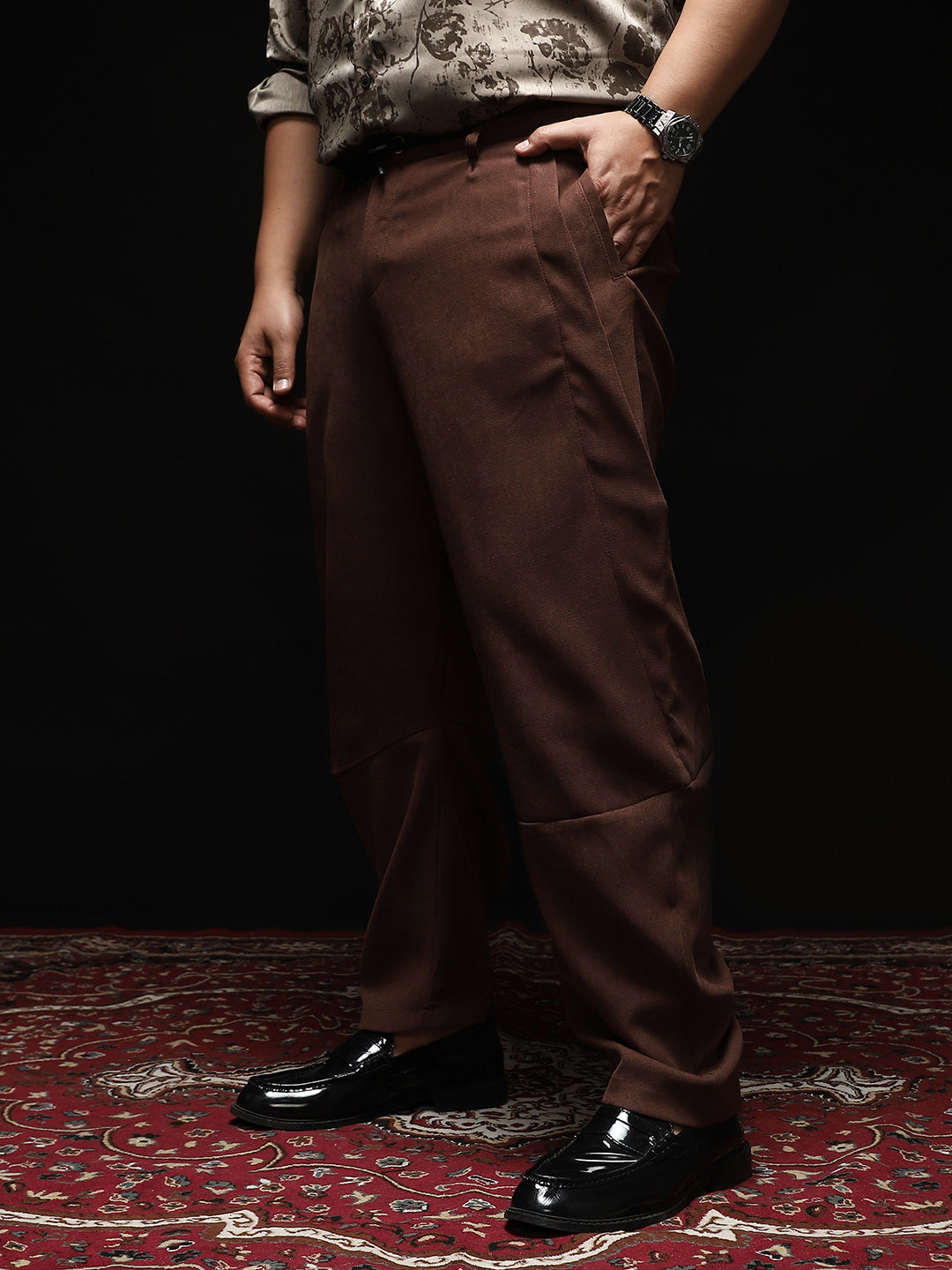 Panelled Chino Trousers