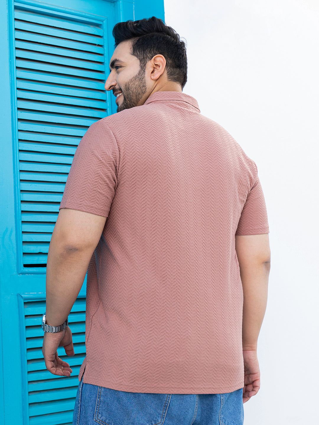 Chevron Polo T-Shirt