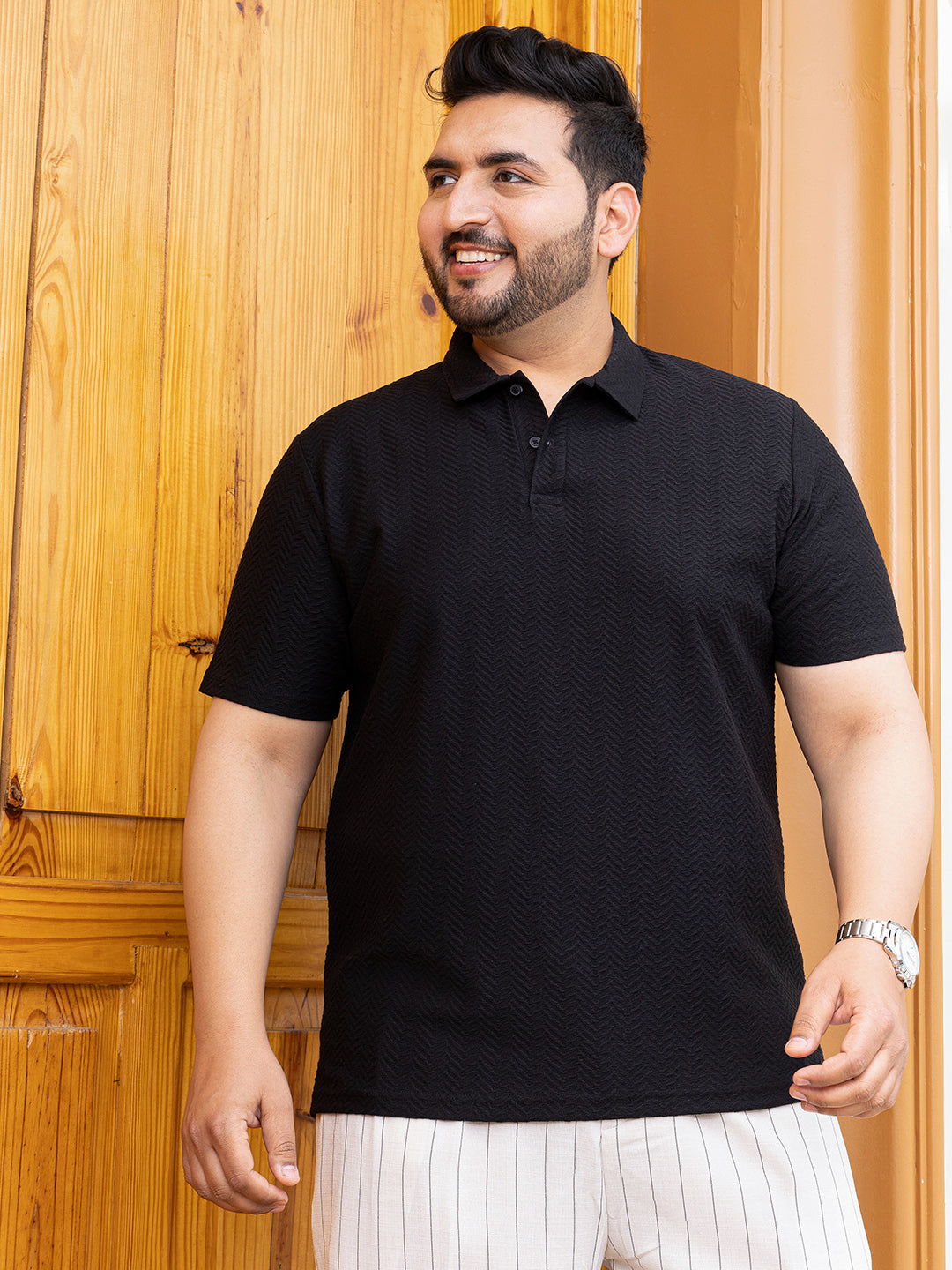 Chevron Polo T-Shirt