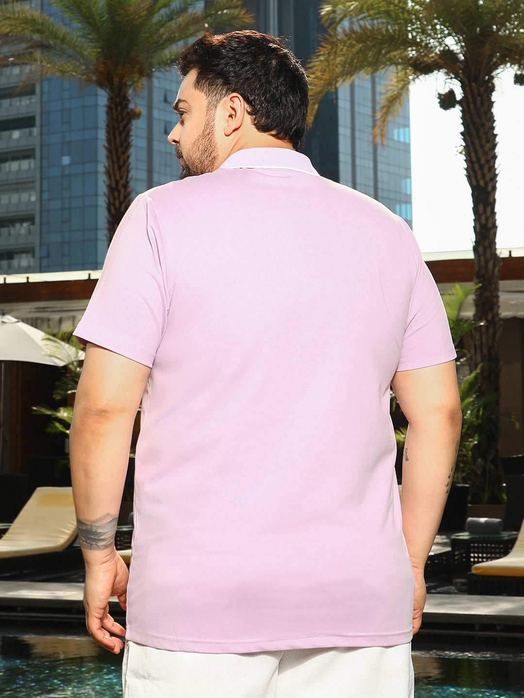 Solid Polo T-Shirt