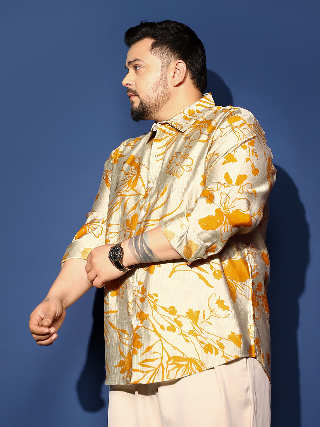 Freesia-Imprint Shirt