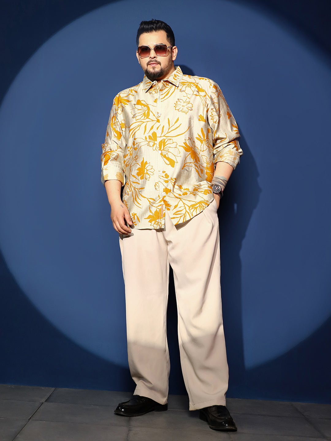 Freesia-Imprint Shirt