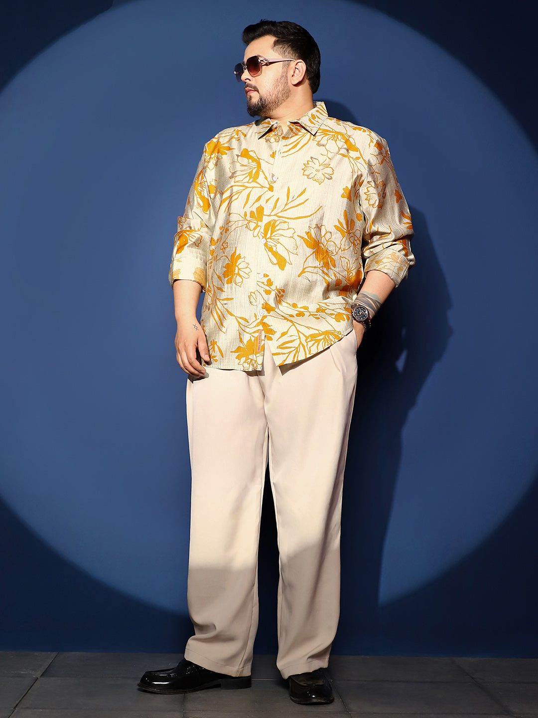 Freesia-Imprint Shirt