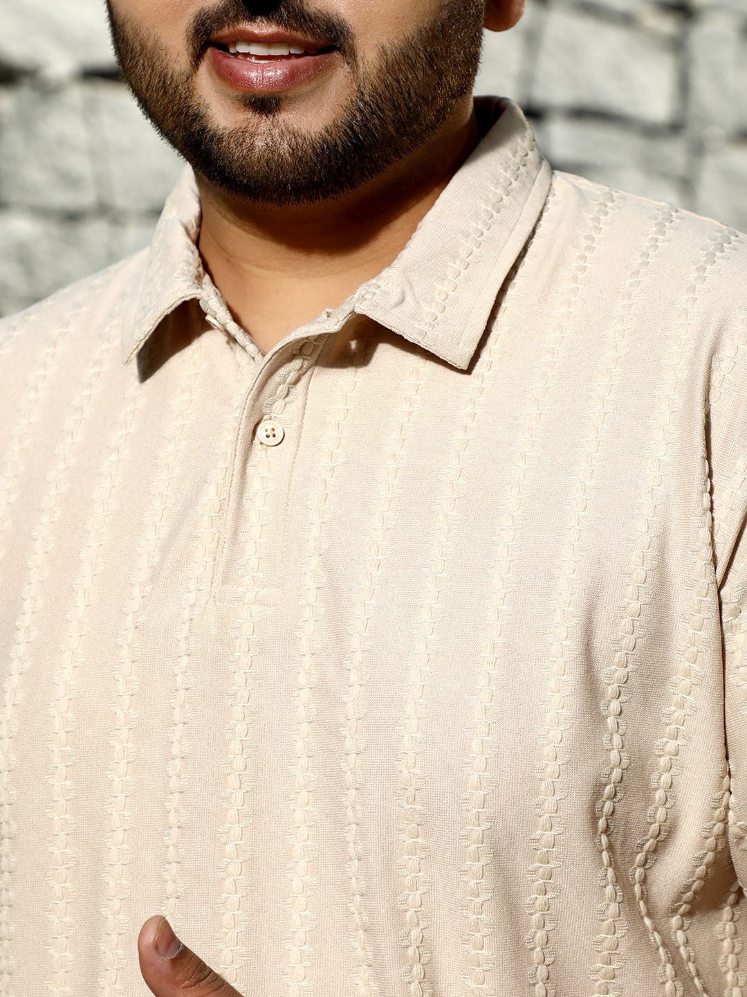 Spiralknot-Tactile Polo T-Shirt