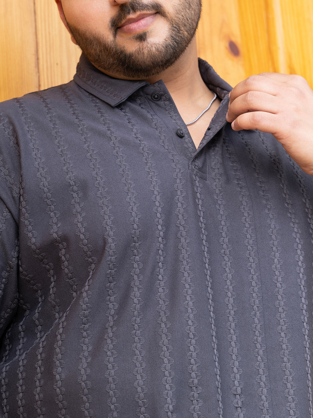 Spiralknot-Tactile Polo T-Shirt