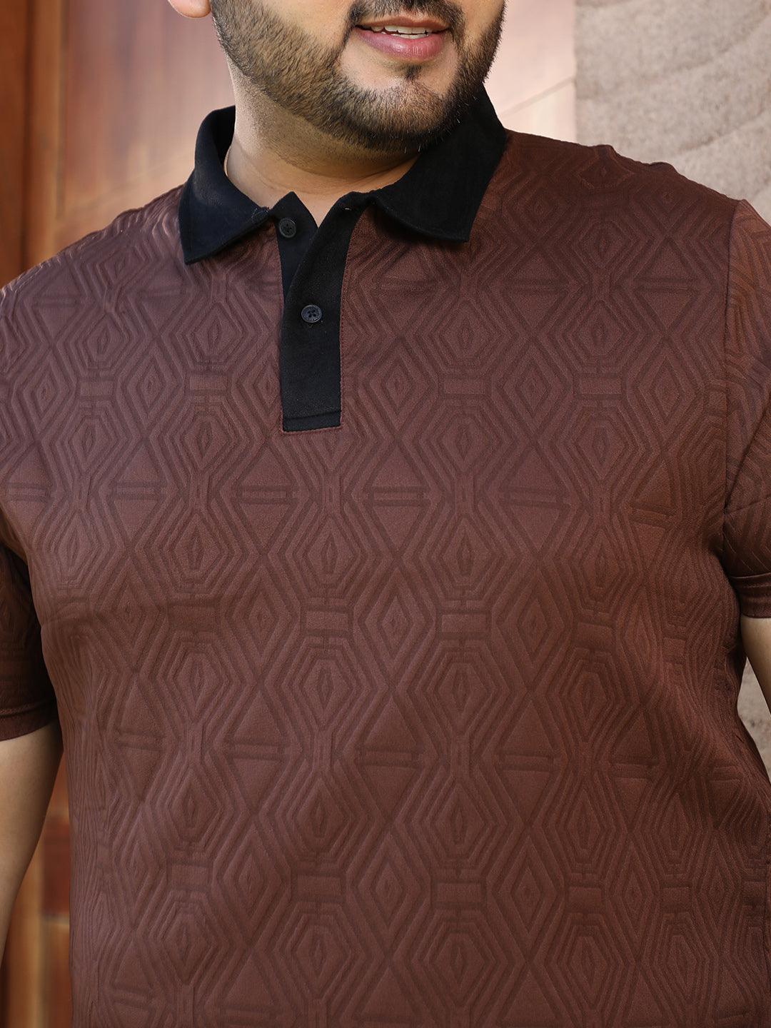 Triad Contrast Polo T-Shirt