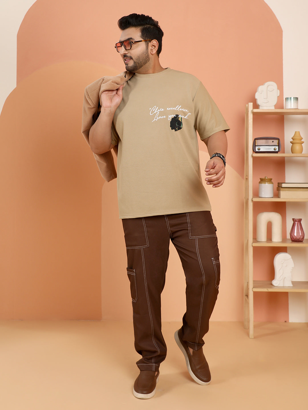 Boxy Grecian-Modernism T-Shirt