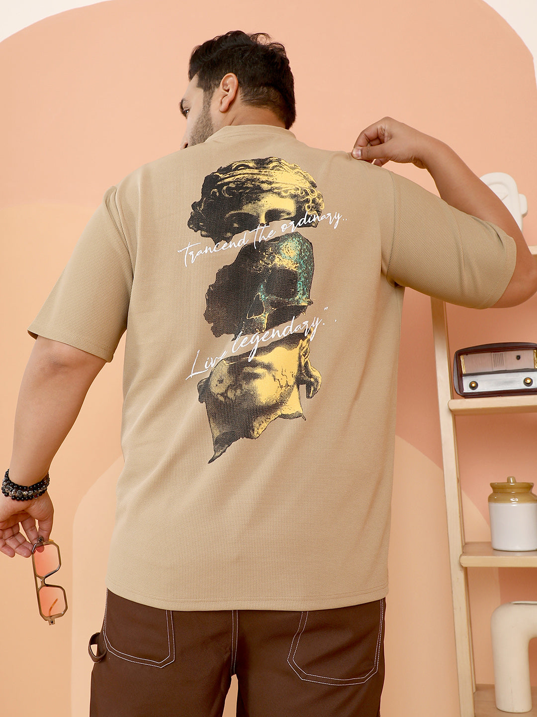 Boxy Grecian-Modernism T-Shirt