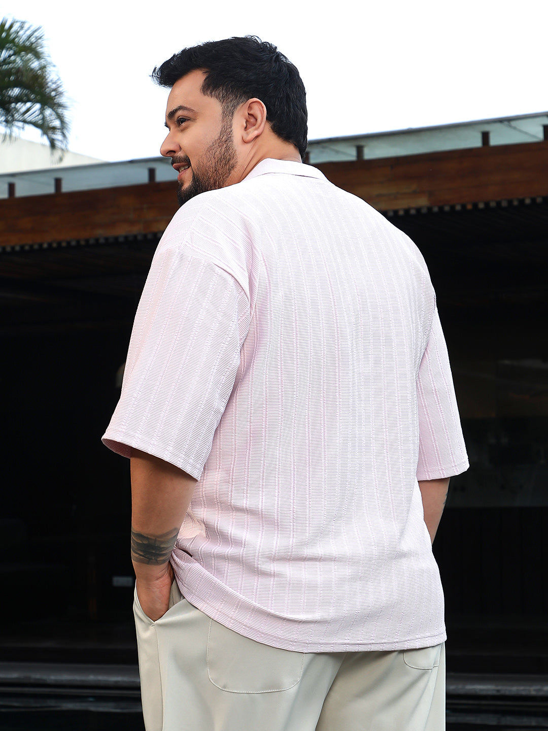 Coil-Tactile Cuban Polo T-Shirt
