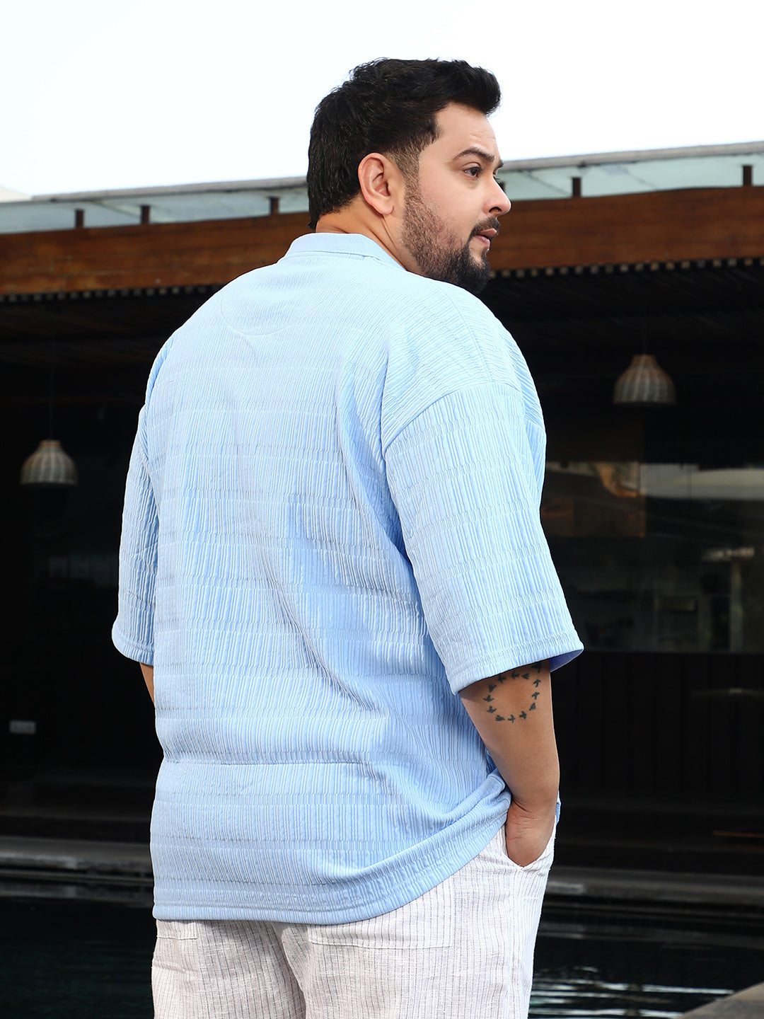 Bubble Cuban Polo T-Shirt