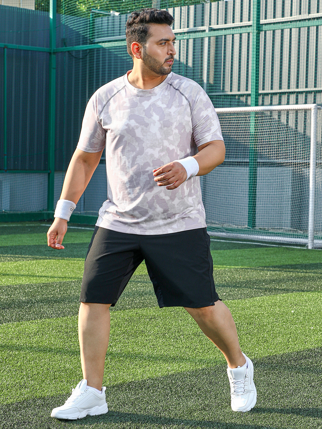 Abstract Topography Activewear T-Shirt