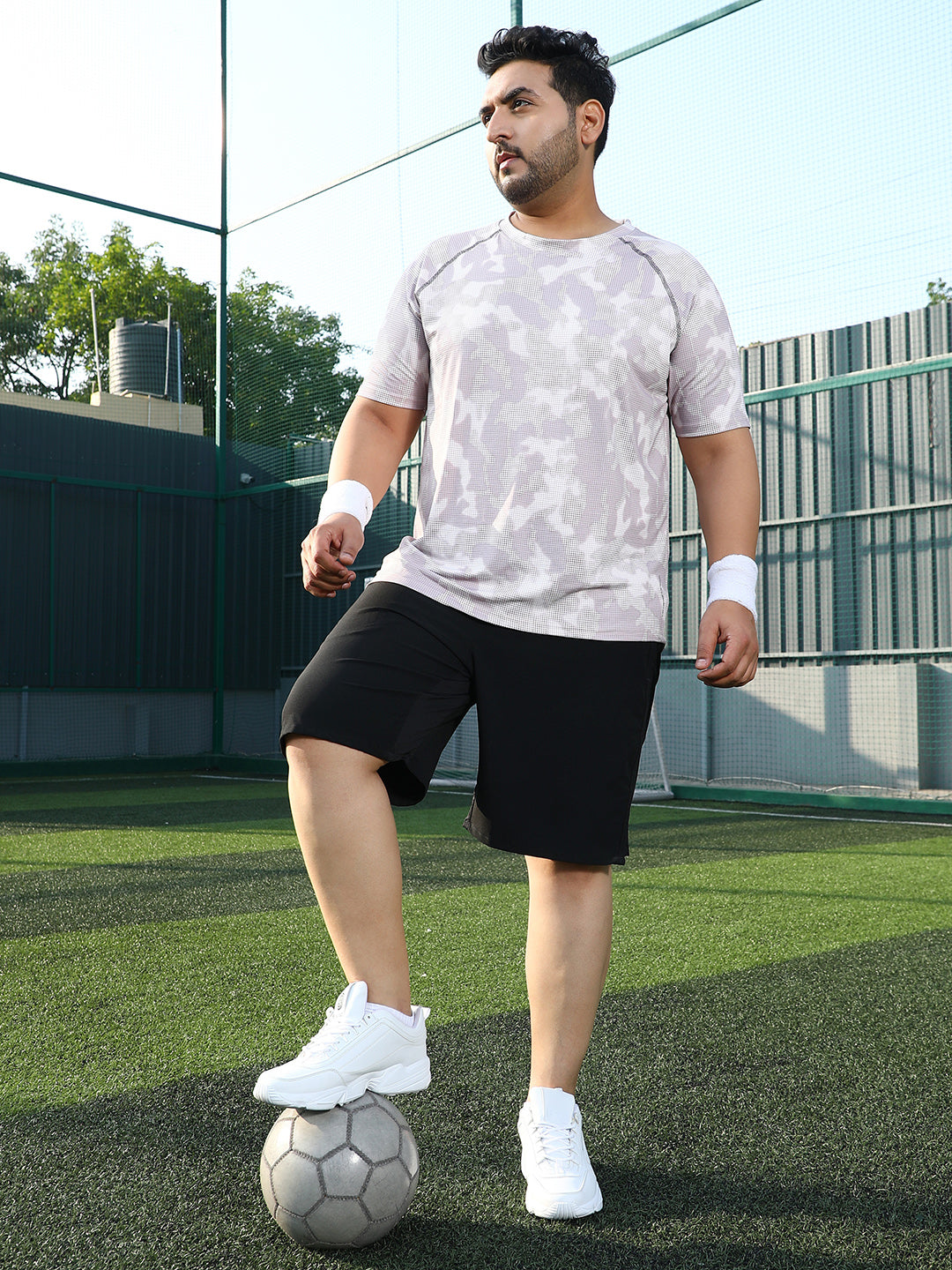 Abstract Topography Activewear T-Shirt