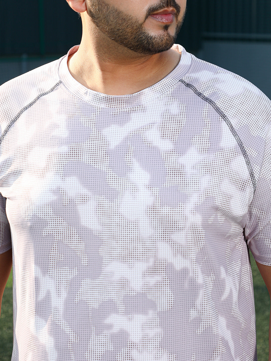 Abstract Topography Activewear T-Shirt