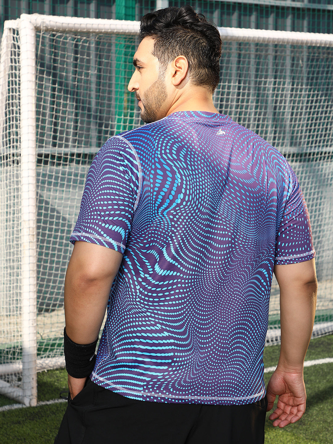 Polka-Swirl Activewear T-Shirt