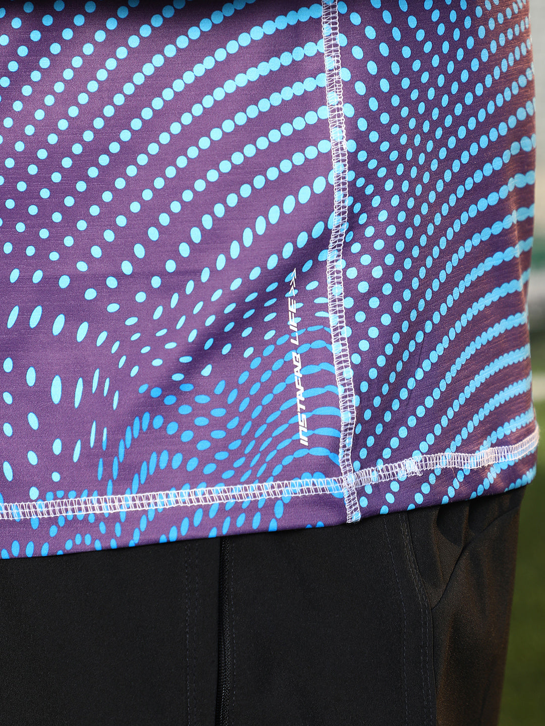 Polka-Swirl Activewear T-Shirt