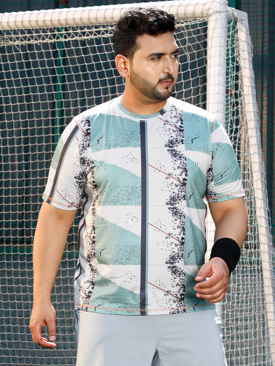 Abstract-Geo Activewear T-Shirt