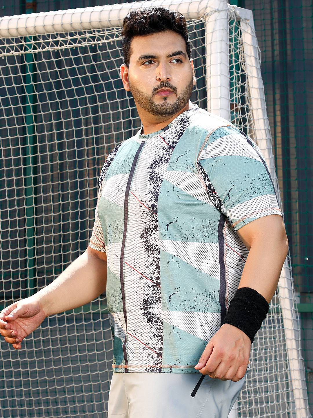 Abstract-Geo Activewear T-Shirt