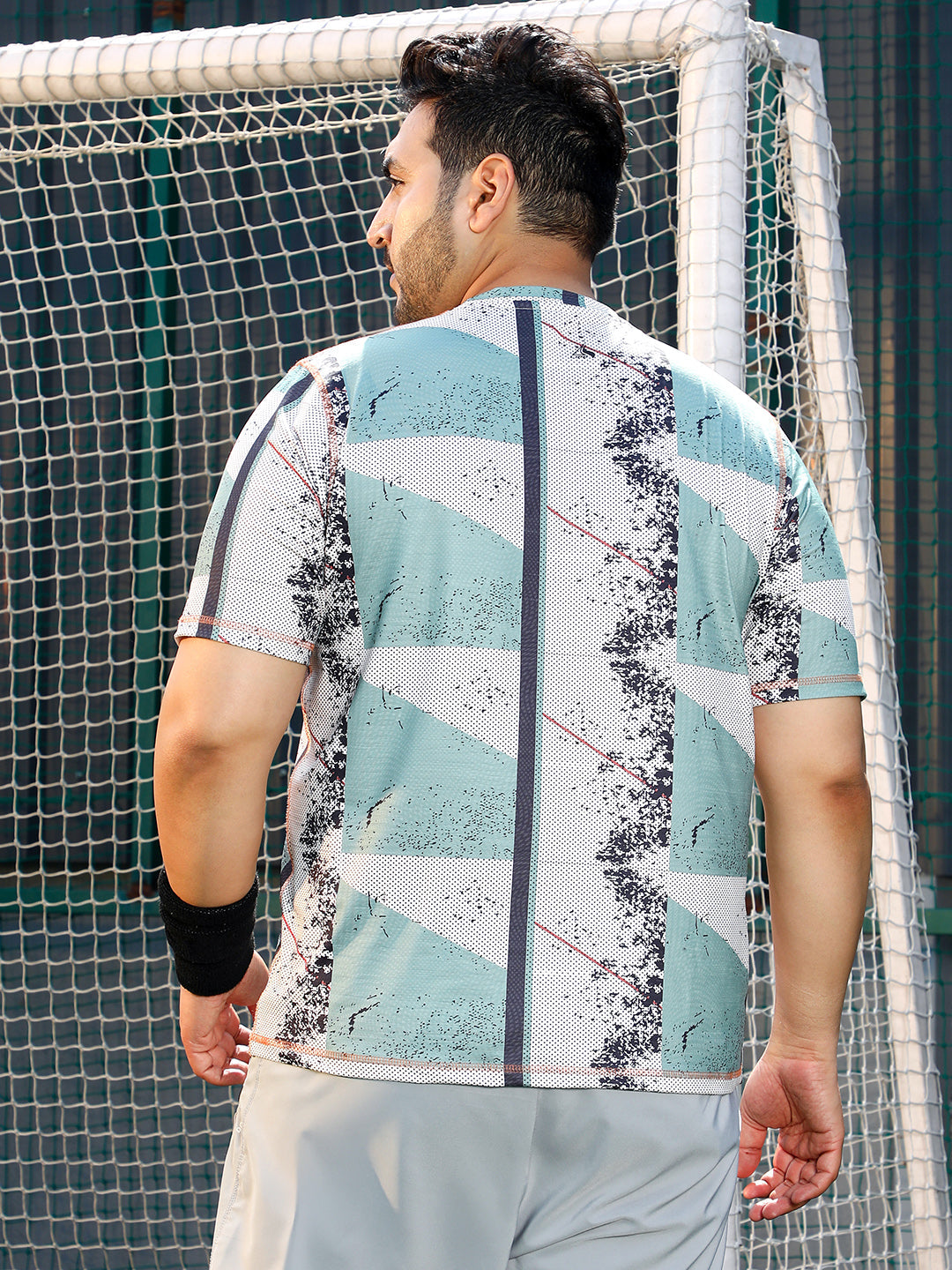 Abstract-Geo Activewear T-Shirt