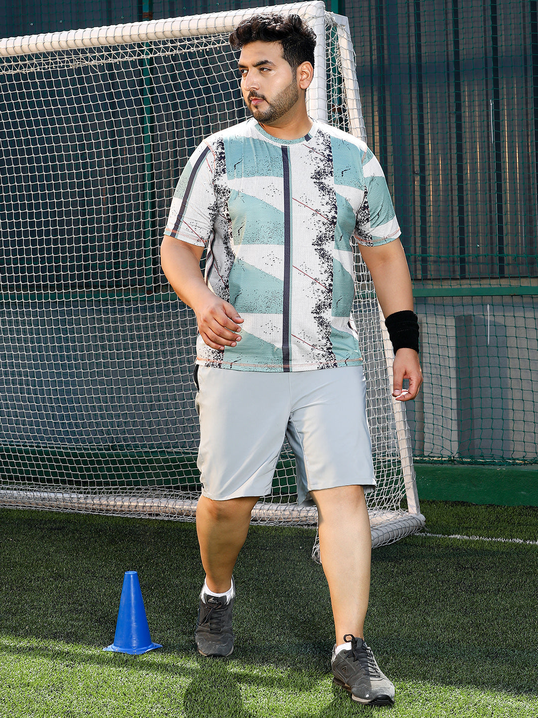 Abstract-Geo Activewear T-Shirt