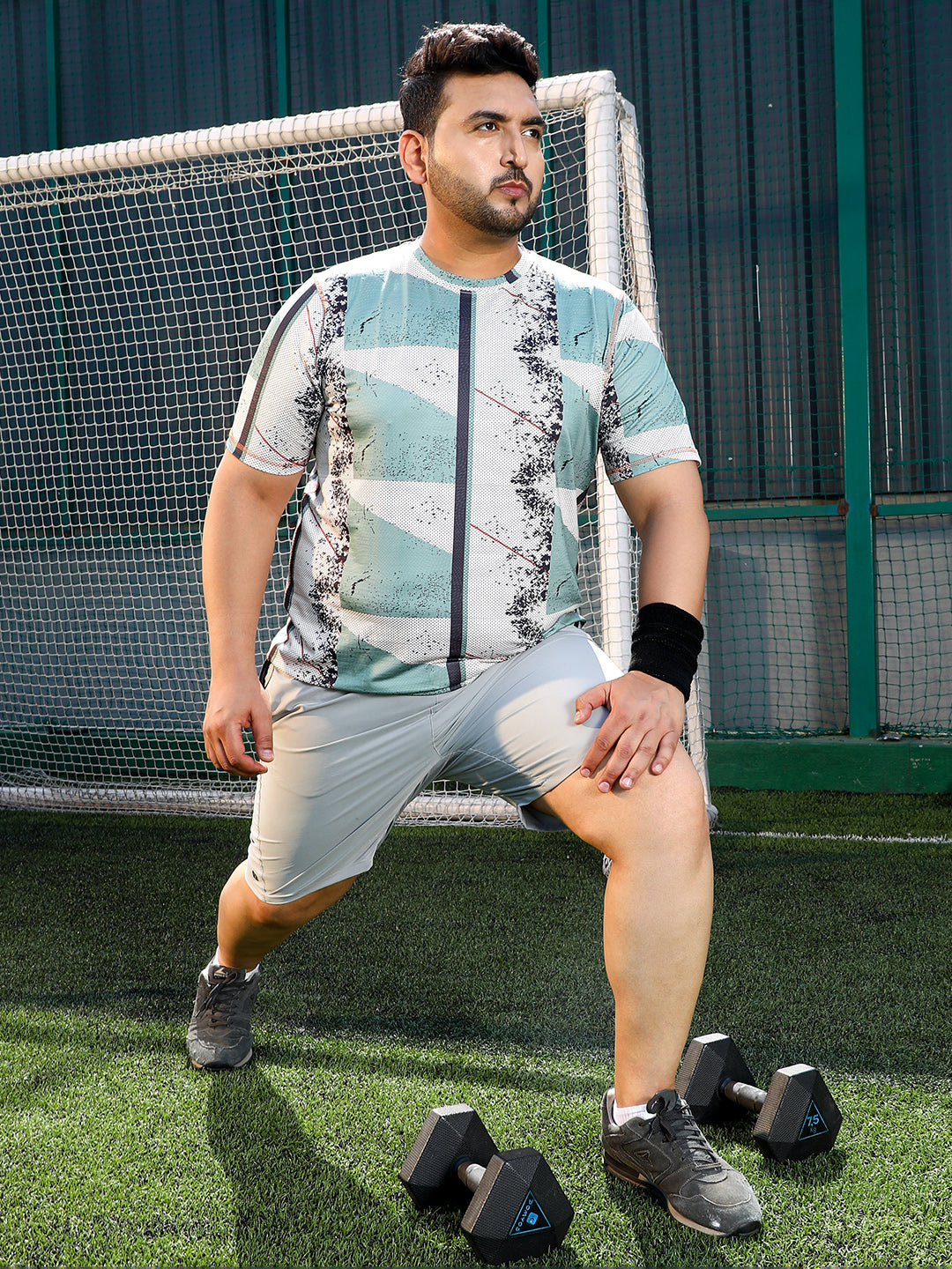 Abstract-Geo Activewear T-Shirt