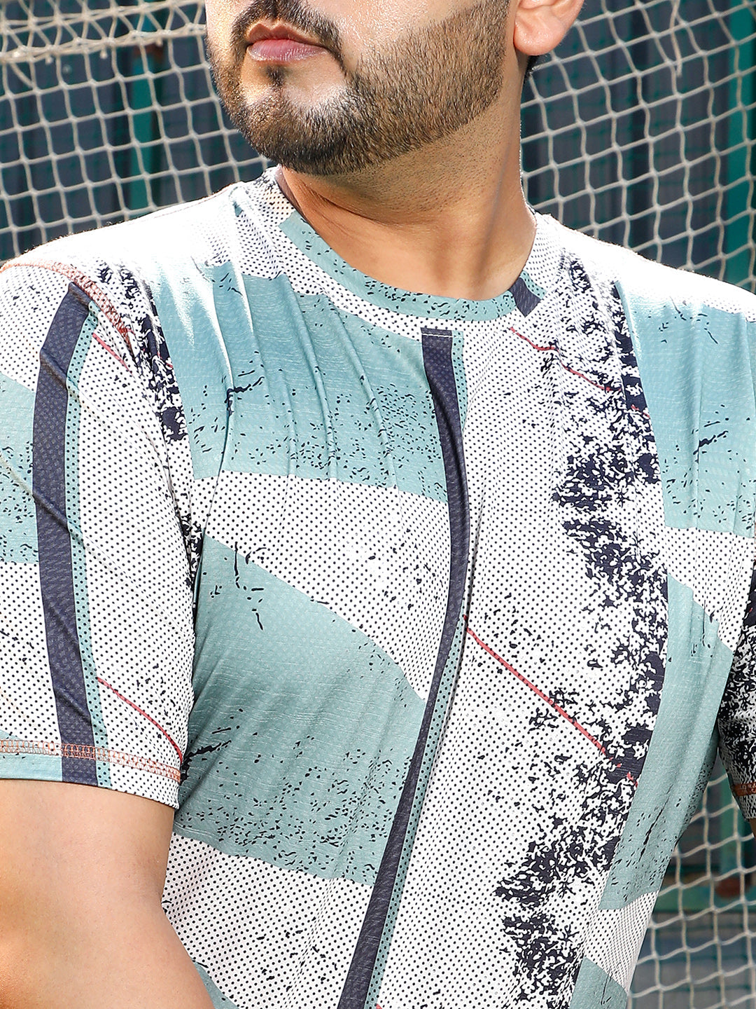 Abstract-Geo Activewear T-Shirt