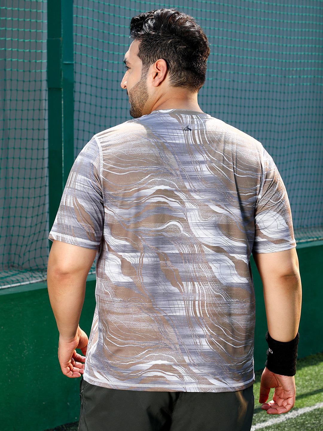 Lined-Dye Activewear T-Shirt